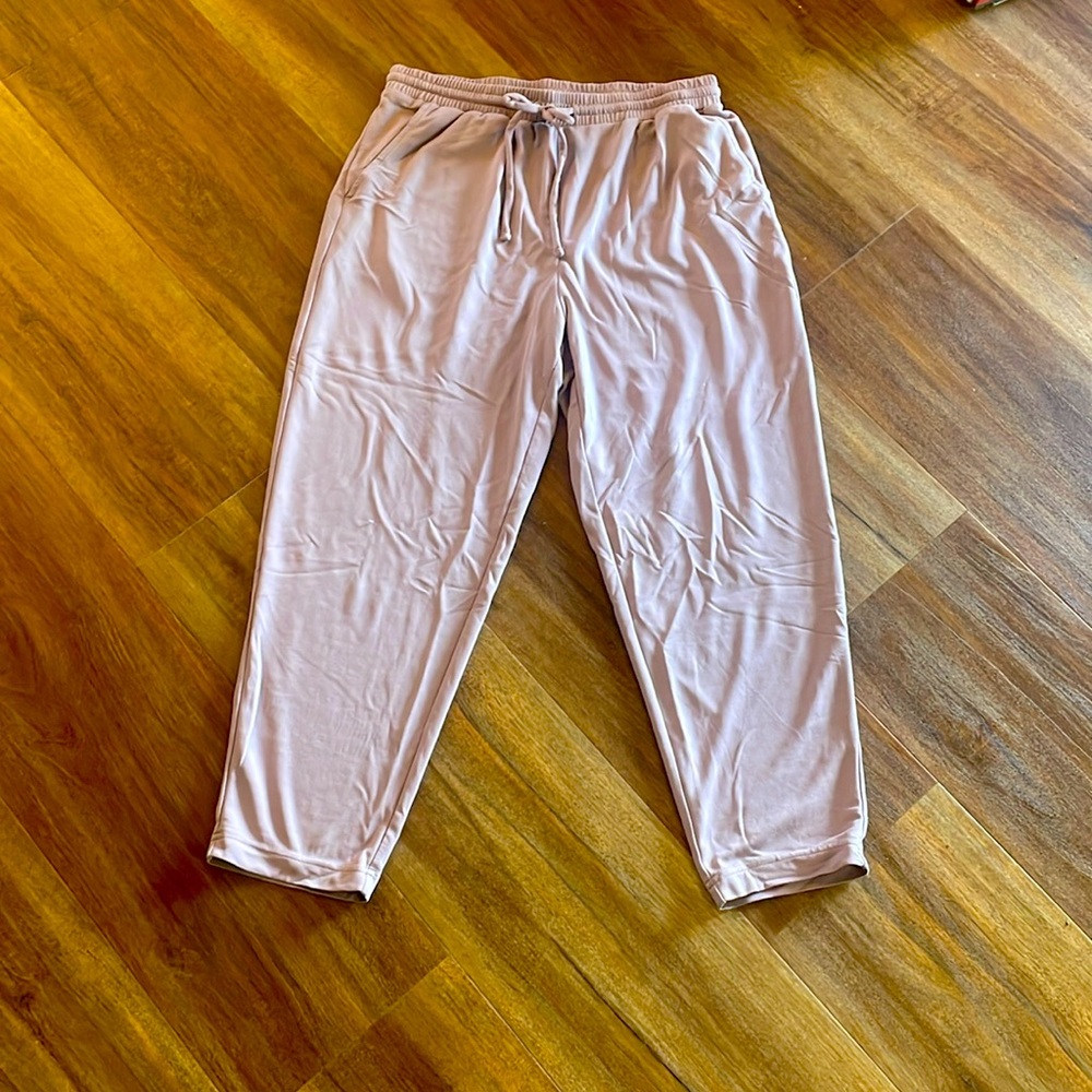 Loft M purple lounge pants